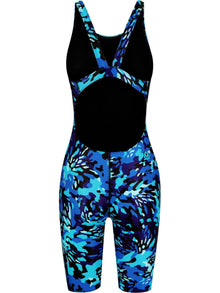 Amanzi - Active Kneelength One Piece Swimmers - Subzero