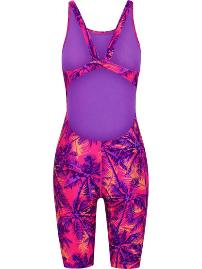Amanzi - Active Kneelength One Piece Swimmers - Tropix