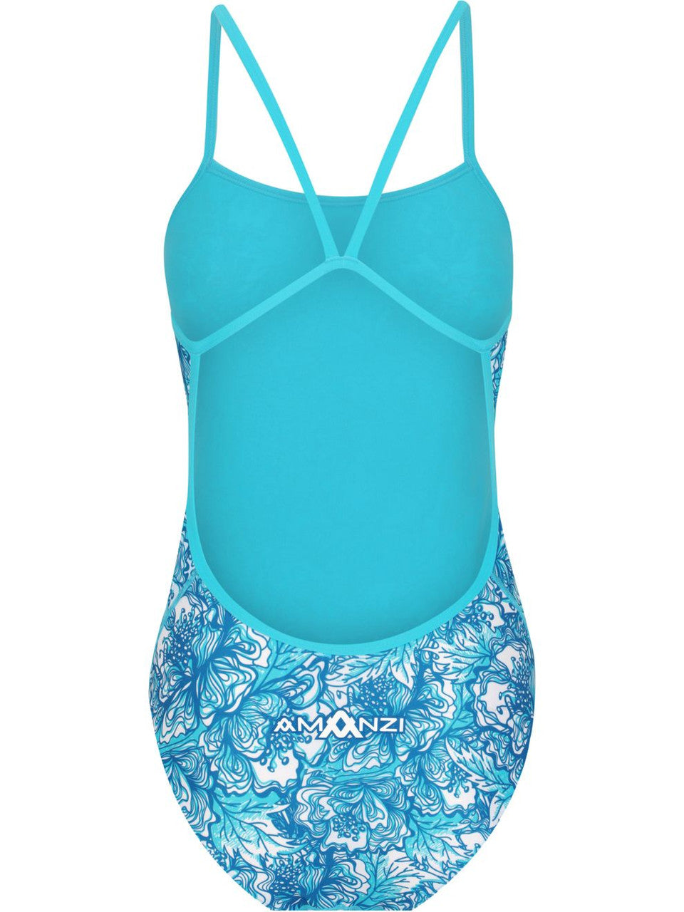 Amanzi - Girls Proback One Piece Swimmers - Aquarelle