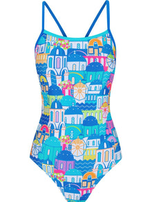 Amanzi - Girls Proback One Piece Swimmers - Mykonos