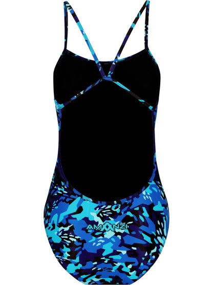 Amanzi - Girls Proback One Piece Swimmers - Subzero