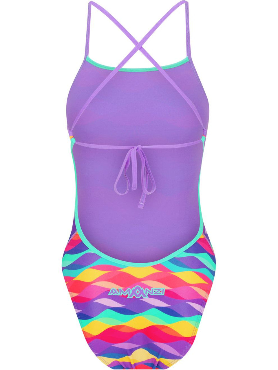 Amanzi - Girl's Tie Back One Piece Swimmers - Marella