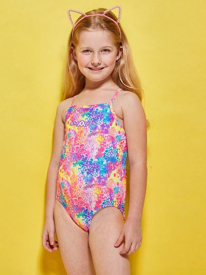 Amanzi - Toddler Girls One Piece - Wildcat