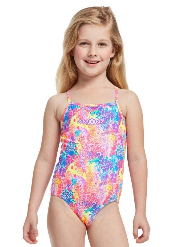 Amanzi - Toddler Girls One Piece - Wildcat