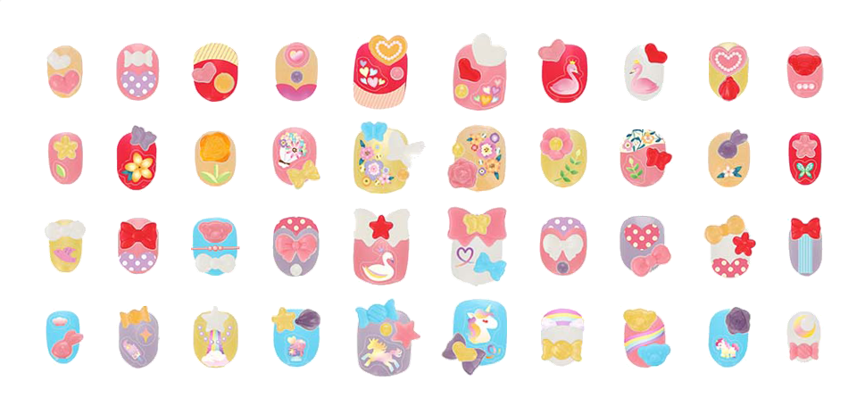 Aquabeads - Nail Refill Kit - Hearts