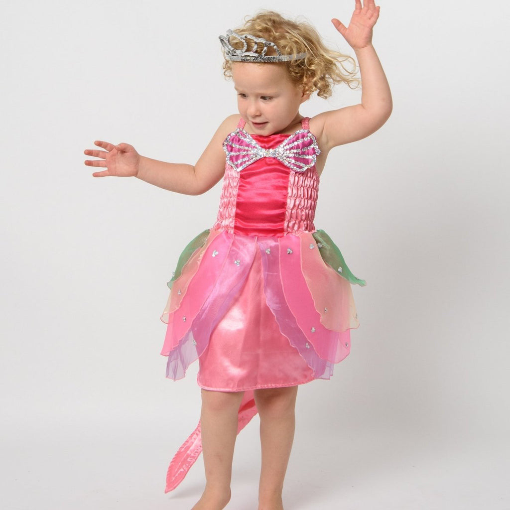 Fairy Girls - Pink Aqua Mermaid Dress