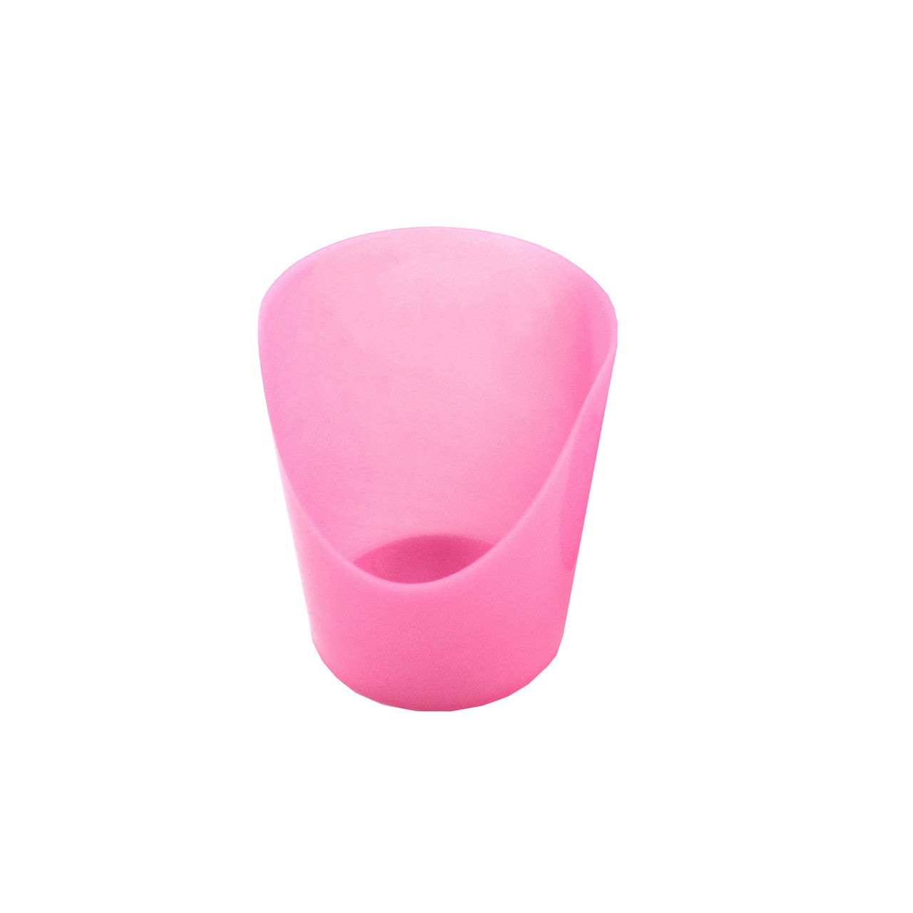 Small pink ARK Flexi Cut-Out Cup 30ml nosey cup
