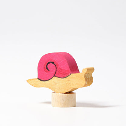 Grimm’s Decorative Figure - Pink Snail