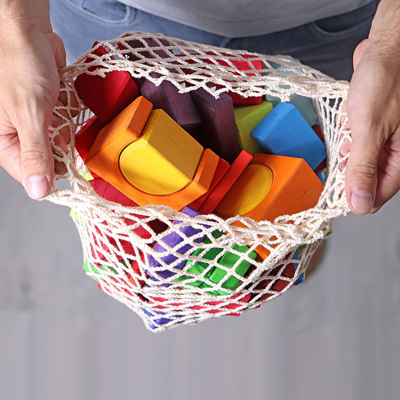 Grimm’s 60 Coloured Geo-Blocks