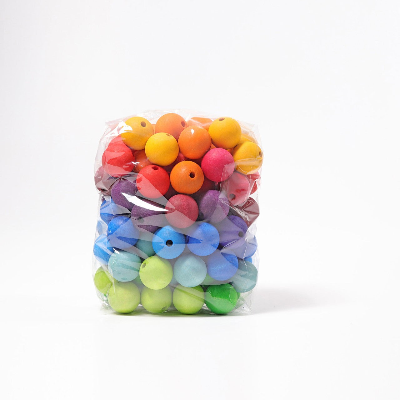 Grimm’s 96 Large Wooden Beads