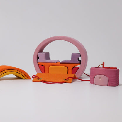 Grimm’s Pink-Orange Mobile Home