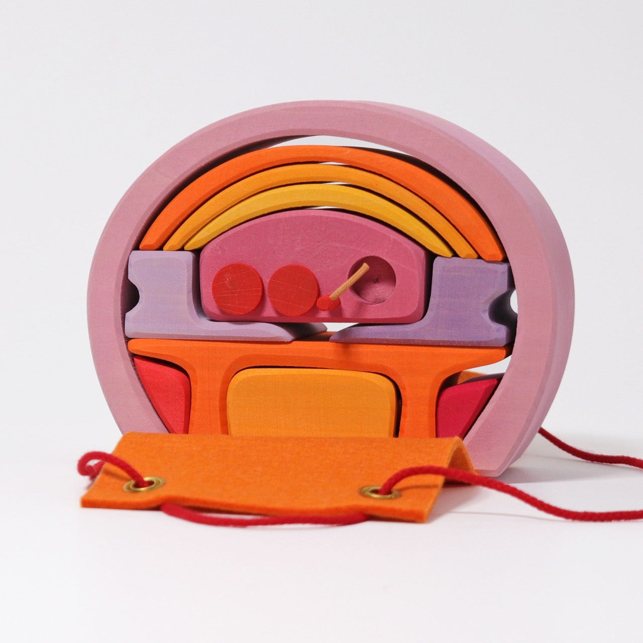 Grimm’s Pink-Orange Mobile Home