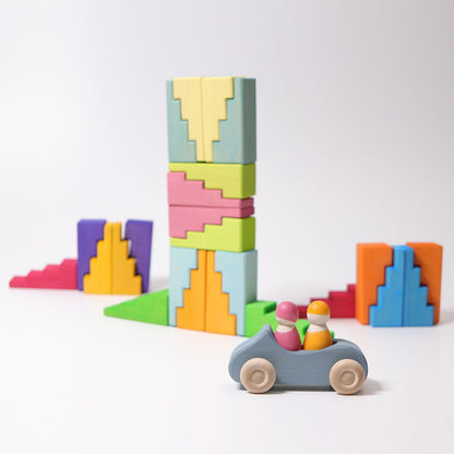 Grimm’s Stepped Roofs Pastel