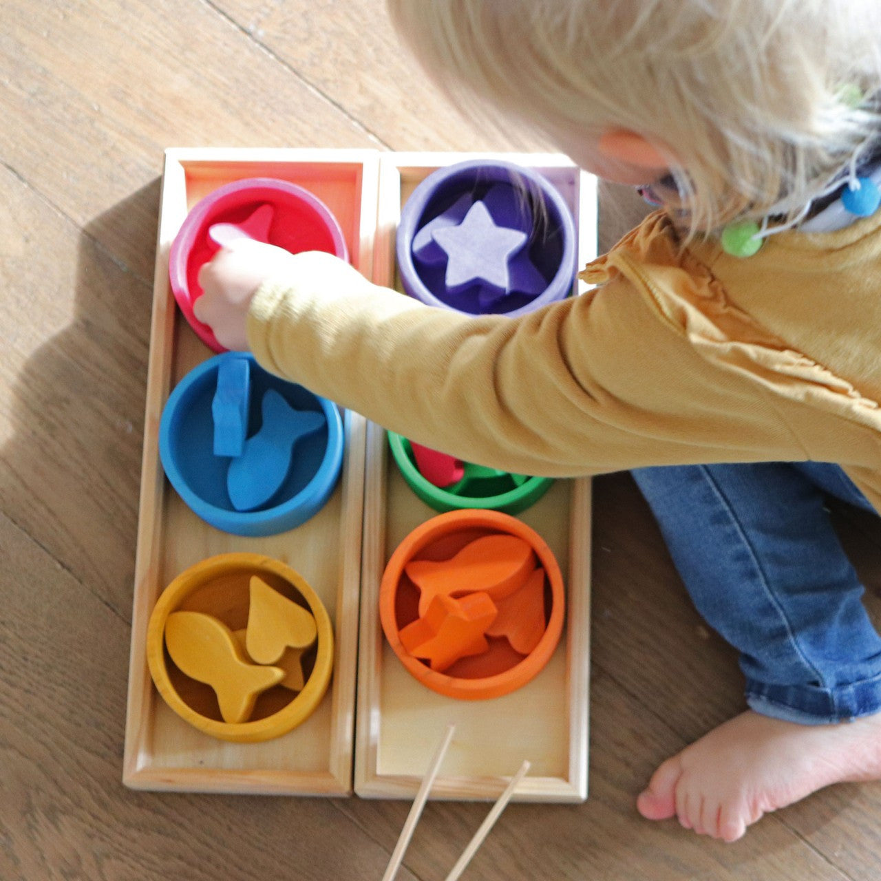 Grimm’s Rainbow Bowls Sorting Game