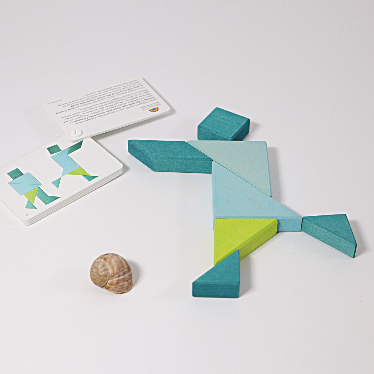 Grimm’s Tangram Turquoise