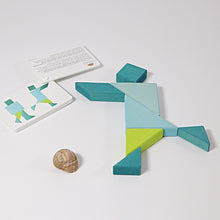Grimm’s Tangram Turquoise