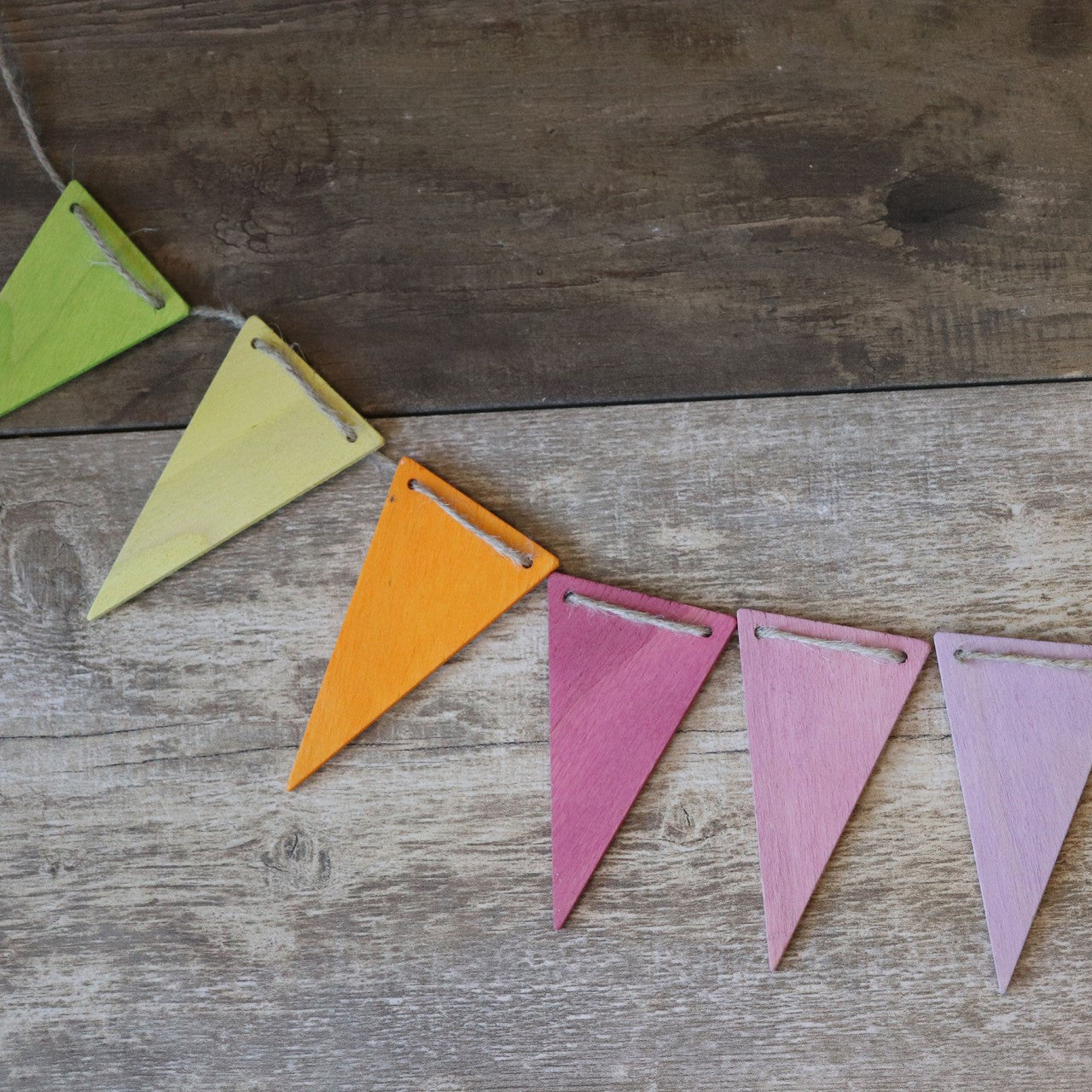Grimm’s Pennant Banner Pastel