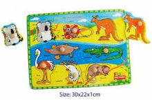 Fun Factory - Australian Animals Peg Puzzle