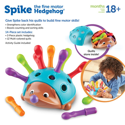 Learning Resources - Spike The Fine Motor Hedgehog