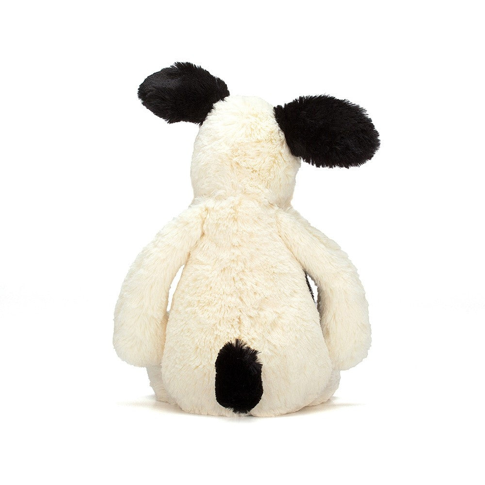 Jellycat - Bashful Black & Cream Puppy Small