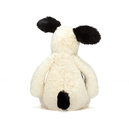 Jellycat - Bashful Black & Cream Puppy Small