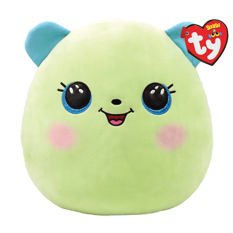 Ty Squish-A-Boo - Clover the Green Bear Large 14''
