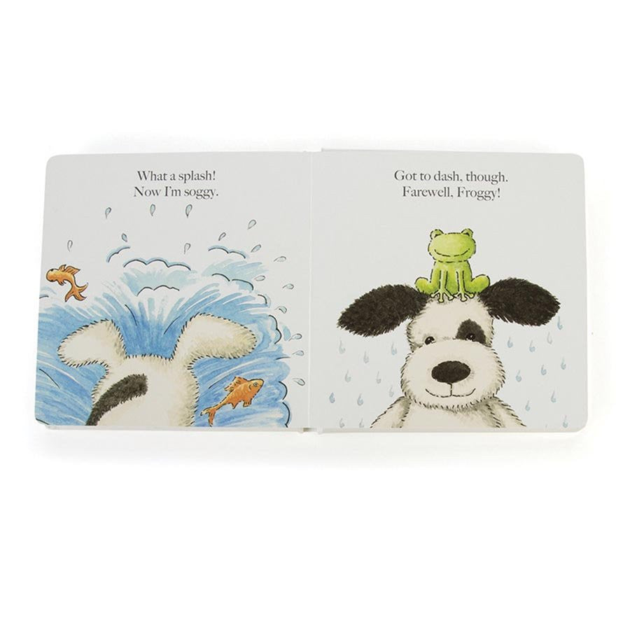 Jellycat - Puppy Makes Mischief (Bashful Black & White Puppy Book)