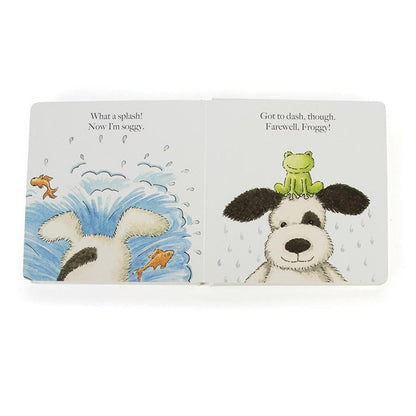 Jellycat - Puppy Makes Mischief (Bashful Black & White Puppy Book)