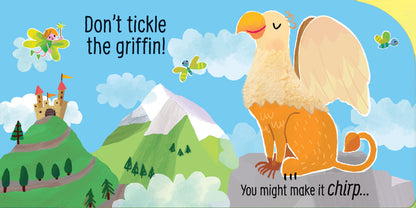 Usborne Touchy-Feely Sounds Book - Don't Tickle the Dragon