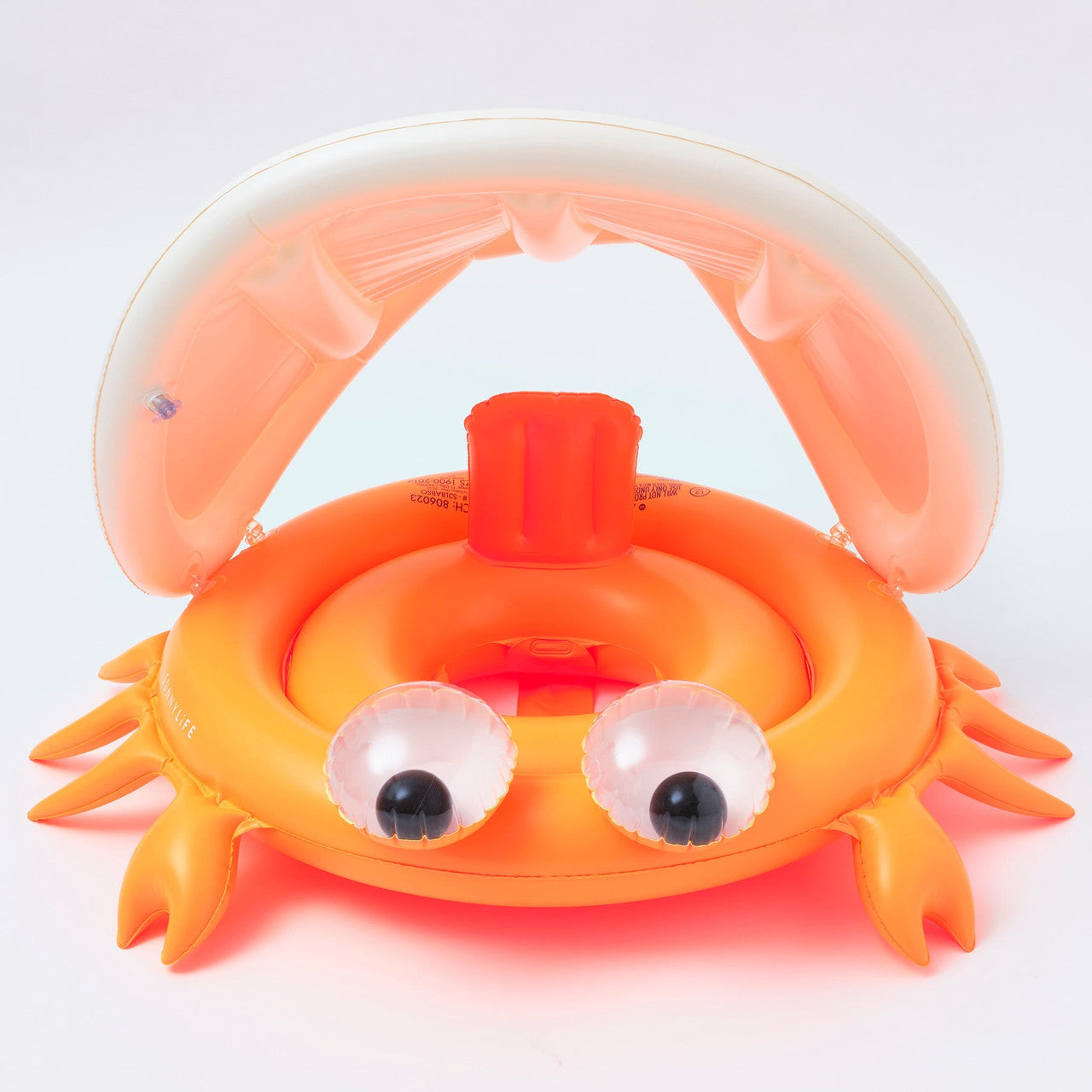 Sunnylife Baby Float - Sonny the Sea Creature Neon Orange