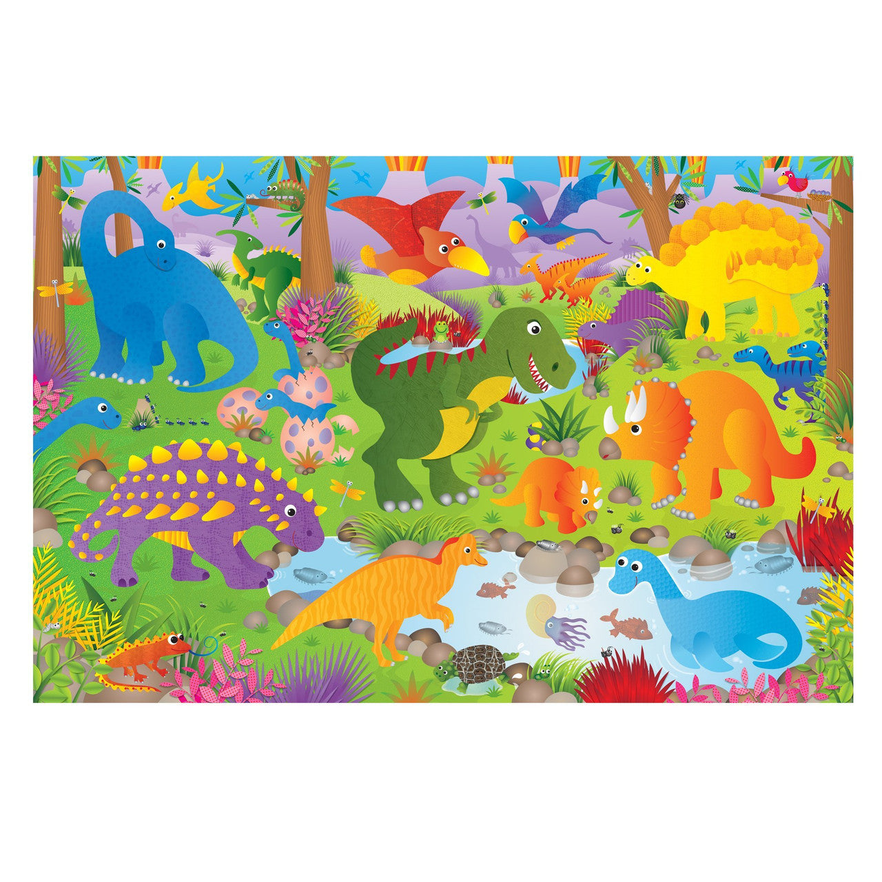 Galt - Dinosaurs Giant Floor Puzzle - 30pcs