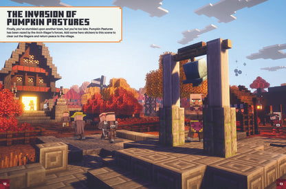 Minecraft Dungeons Sticker Book