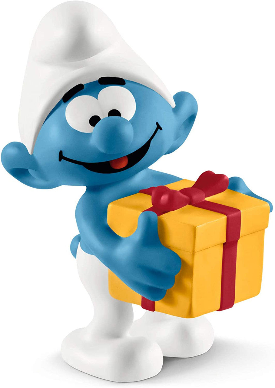 Schleich - Smurf with Present