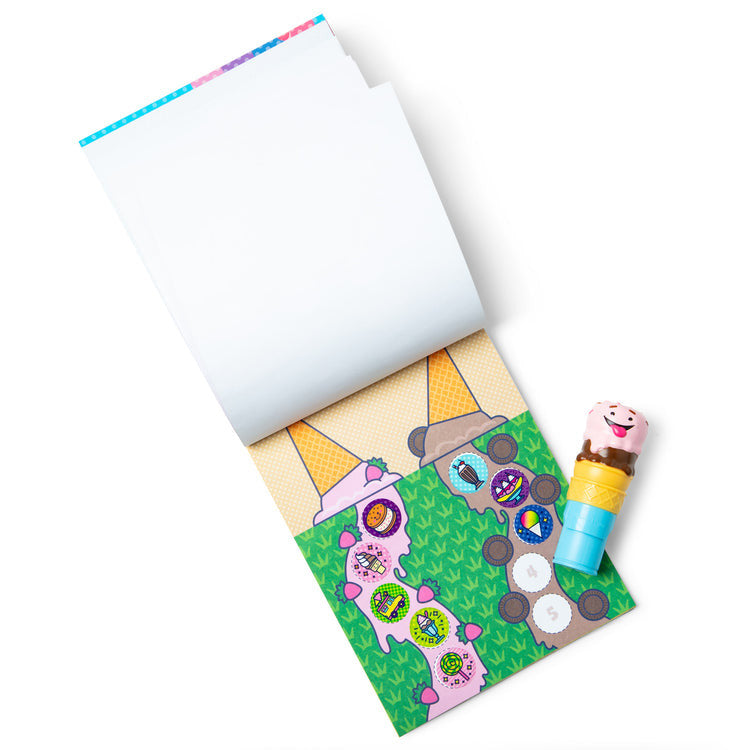 Melissa & Doug - Sticker WOW! Activity Pad Set - Ice Cream