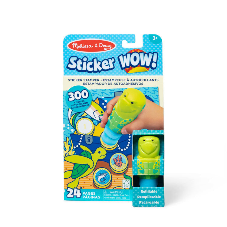 Melissa & Doug - Sticker WOW! Activity Pad Set - Sea Turtle