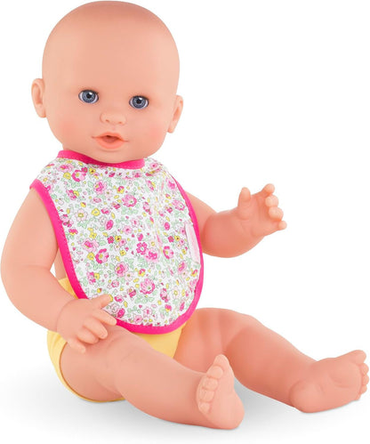 Corolle Mon Grand Poupon - Floral Changing Bag & Accessories Set for 36 Dolls
