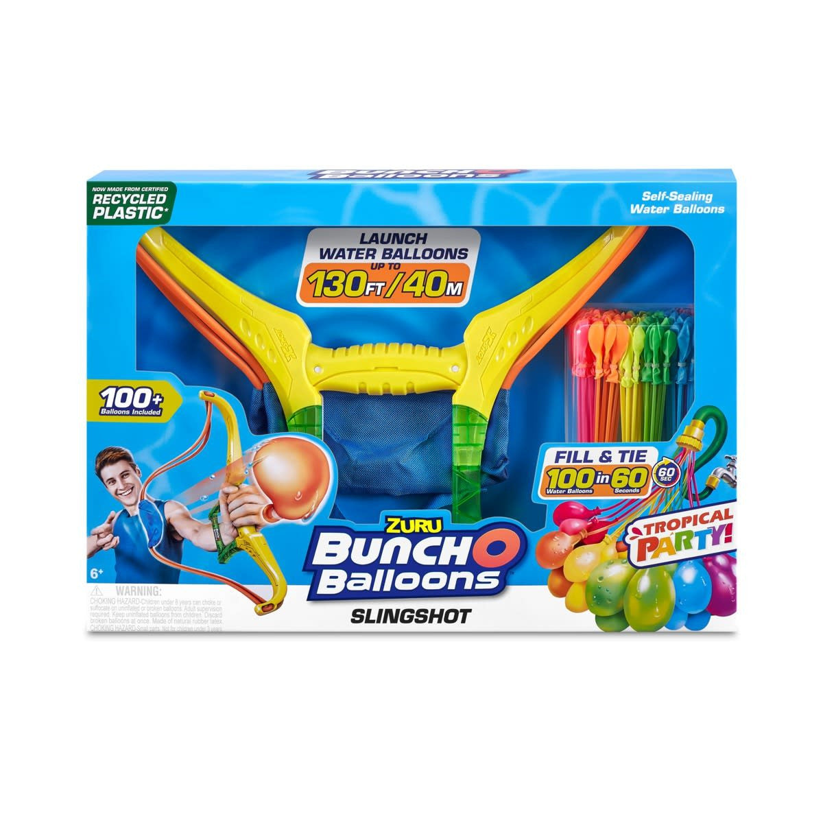 Zuru Bunch O Balloons - Tropical Party Slingshot with 100 Balloons