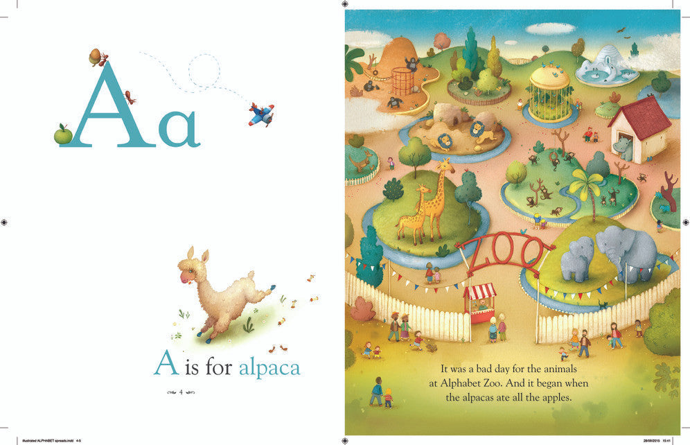 Usborne - Illustrated Alphabet