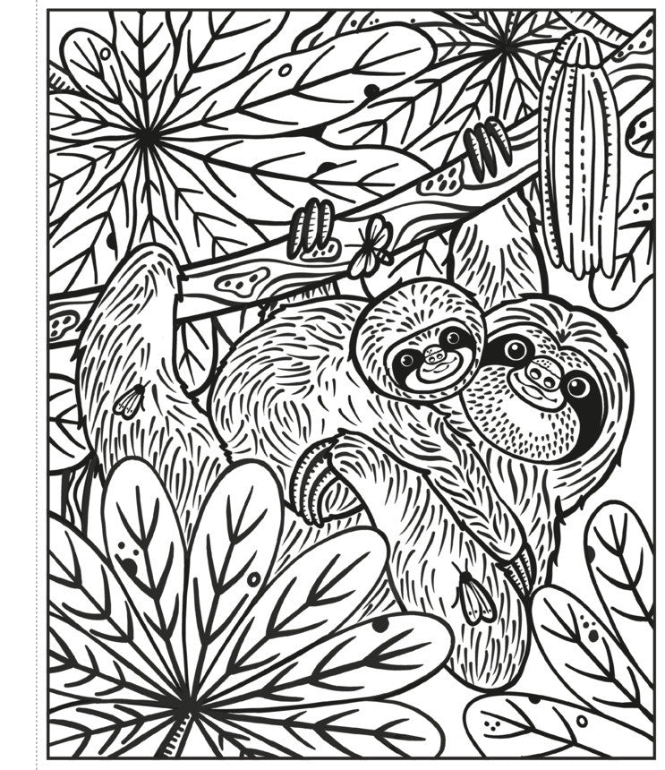 Usborne - Rainforest Magic Painting Book