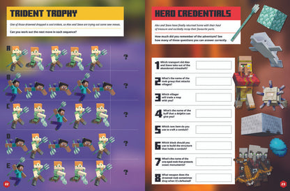 Minecraft Sticker Adventure: Treasure Hunt