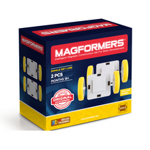 Magformers Single Wheel Set - Yellow
