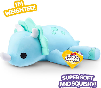 ZURU - Hug-a-Lumps Weighted Plush 1.5kg - Deliah the Dinosaur