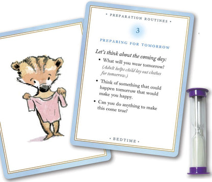 eeBoo Centering Cards – Bedtime