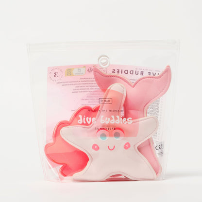 Sunnylife - Dive Buddies - Melody the Mermaid Neon Strawberry