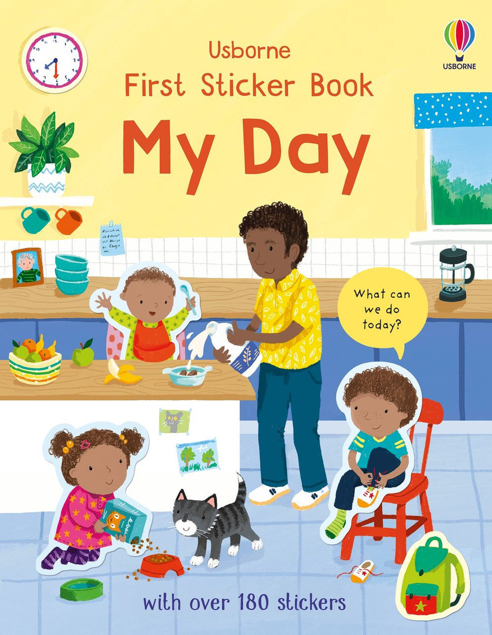 Usborne - First Sticker Book - My Day