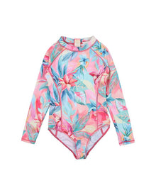 Minihaha - Bree Long Sleeve Sunsuit (sizes 8-12)