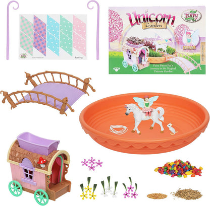 My Fairy Garden - Unicorn Garden and Caravan