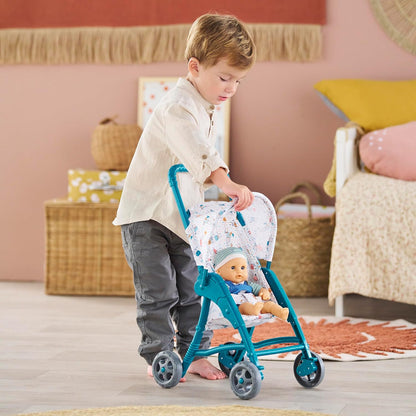 Corolle Mon Premier Poupon - Teal Stroller for 30cm Baby Dolls