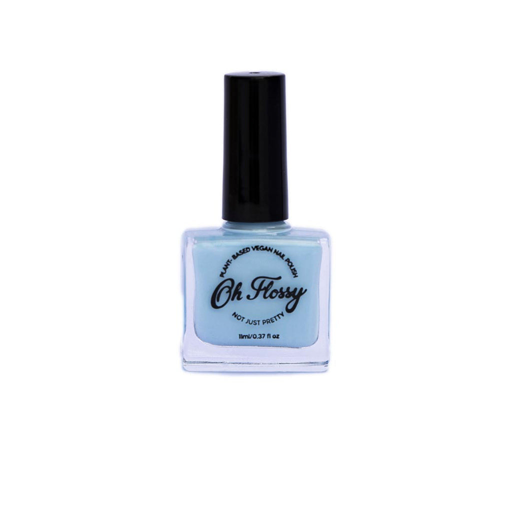 Oh Flossy Nail Polish - Kind - Cream Blue