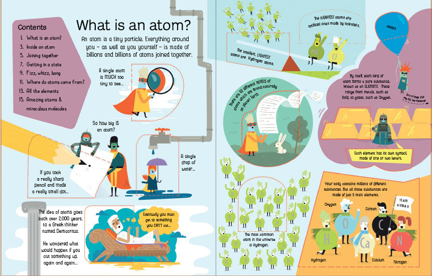 Usborne - Lift-the-Flap - See Inside Atoms and Molecules